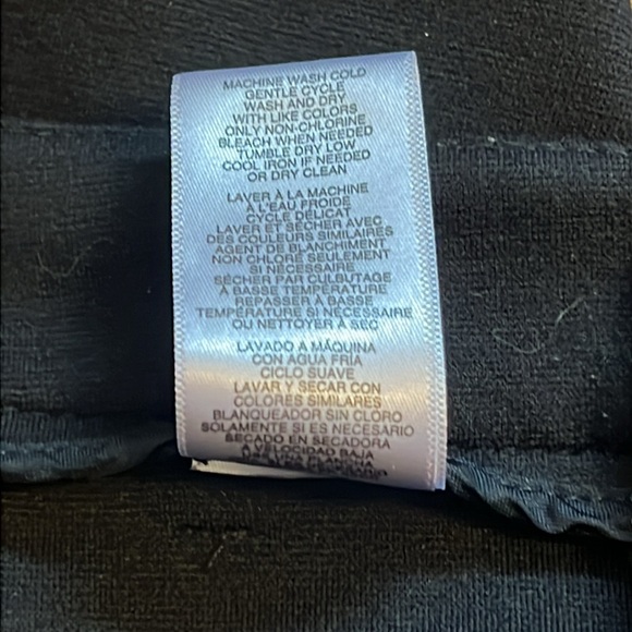 Michael Kors Black Leggings Womens Size 2 Stretch Pants - Picture 11 of 11